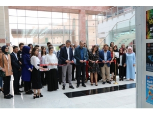 Hacıbektaş Myo’da 5.geleneksel Grafik Tasarım Sergisi Açıldı