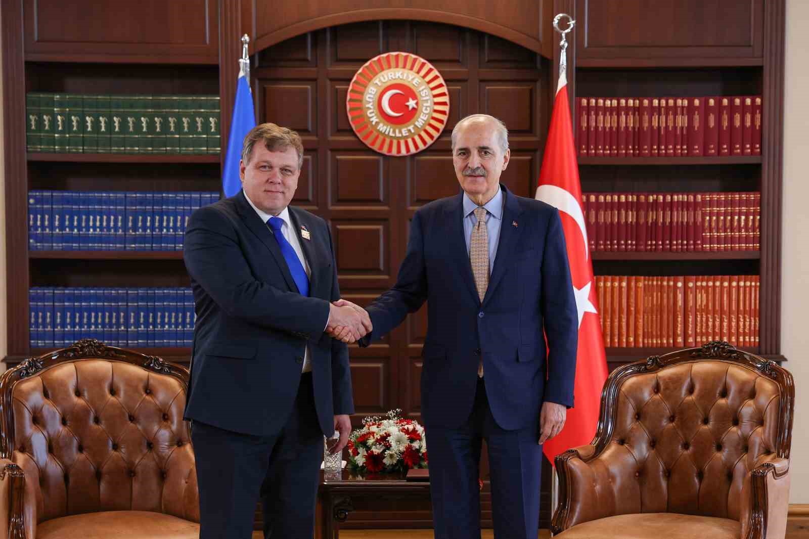 tbmm-baskani-kurtulmus-estonya-parlamentosu-baskani-hussar-ile-gorustu