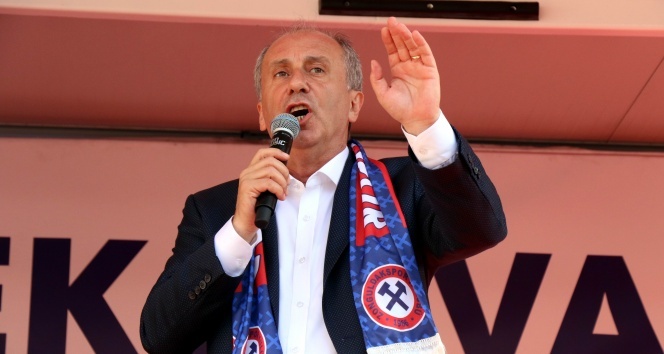 Chp Cumhurbaşkanı Adayı Muharrem İnce Zonguldak'ta