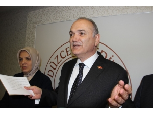 Bakan Özlü, "Bizde Kırgınlık Olmaz"