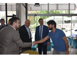 Ak Parti Heyetinden Kızılcahamam’da Esnaf Ziyareti