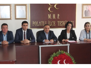 Mhp Ankara 1. Bölge Milletvekili Adayları Polatlı Da Tanıtıldı