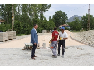 Başkan Duymuş Çalışmaları Yerinde İnceledi