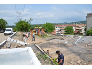 Alaplı’da Sosyal Tesislerinde Çalışmalar Sürüyor