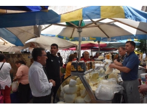 Güre Pazarı Son Kez Sokakta Kuruldu