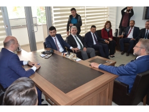 Mhp’den Ak Parti’ye Ziyaret
