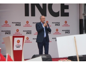Chp Cumhurbaşkanı Adayı Muharrem İnce Bolu’da