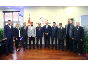 Abide Heyetinden Ato’ya Hayırlı Olsun Ziyareti