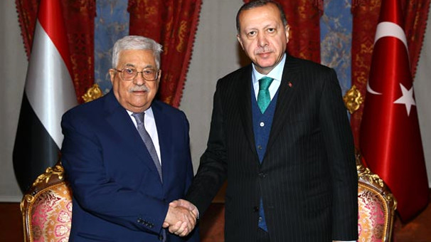 Erdoğan, Filistin Lideri Mahmut Abbas Ile Telefonda Görüştü