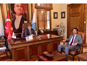 Başkan Tuna, Başkan Can’la Bir Araya Geldi