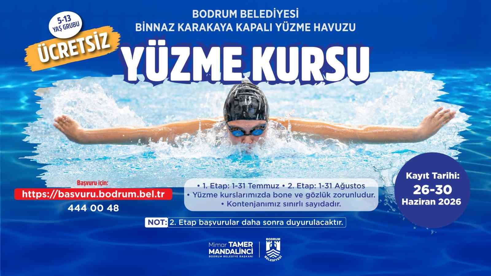 bodrum-belediyesinden-cocuklara-ucretsiz-yuzme-kursu