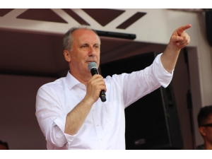 Cumhurbaşkanı Adayı Muharrem İnce Erzincan’da Konuştu