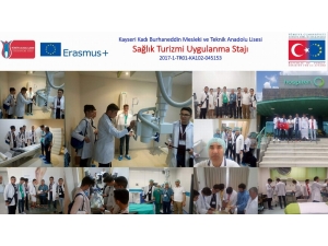 Hemşire Yardımcısı Öğrenciler İspanya Stajından Döndü