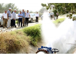 Sarıgöl Sulaması’nın Yüzde 80’i Tamamlandı