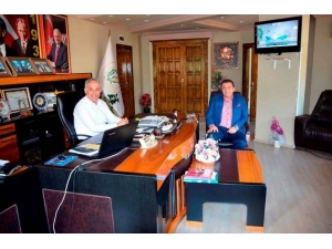 Başkan Bakıcı İle Başkan Yaman Buluştu