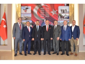 Etb Yönetiminden İl Emniyet Müdürlüğüne Ziyaret