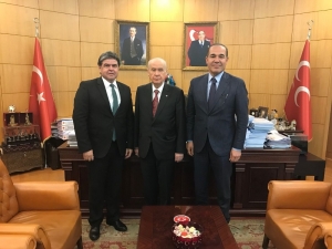 Mhp Lideri Bahçeli’ye Adana’dan Hazırız Ziyareti