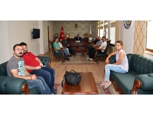 Vali Büyükakın Basın Mensuplarının Sorunlarını Dinledi