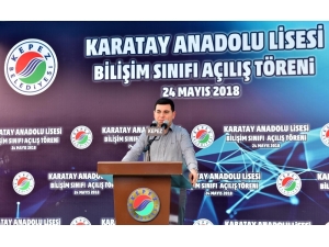 Karatay Anadolu Lisesine Bilişim Sınıfı