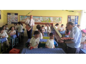 Atık Pil Toplama Kampanyasına Öğrencilerden Destek