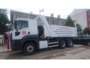 Türkiye Belediyeler Birliği, Aslanapa Belediyesi’ne Kamyon Hibe Etti