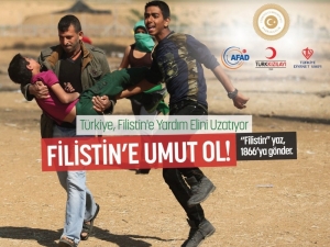 Filistin İçin ’İnsani Yardım Kampanyası’ Başlatıldı