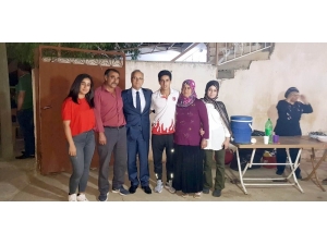 Başkan Kayda’dan Dünya Şampiyonuna Evinde Sürpriz Ziyaret