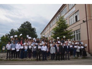 Bartın Myo Öğrencilerine Sertifikaları Verildi