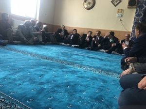 Başkan Epcim Özdinç Ailesinin Taziyesine Katıldı