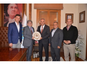 Başkan Yaman, Başkan Can’la Bir Araya Geldi