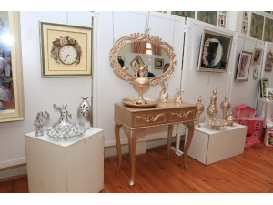 Kadınlara Özel El Sanatları Sergisi Açıldı