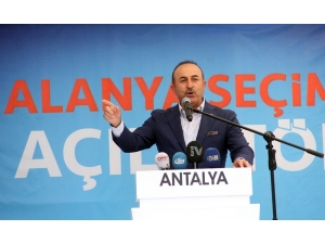 Bakan Çavuşoğlu:” Terör Destekçisi Chp’ye Miting Yapma İzni Veriyor”