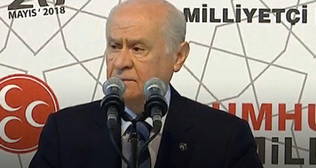 Mhp Seçim Beyannamesini Genel Başkan Devlet Bahçeli Açıkladı