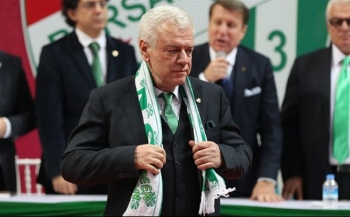 Bursaspor'da Başkan Yeniden Ali Ay! Aybaba'yı Açıkladı
