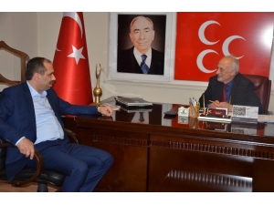 Ak Partili Balta’dan Mhp’ye Çat Kapı Ziyaret