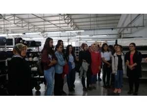 Öğrenciler Giyim Üretim Teknolojisini Gezerek Öğrendi