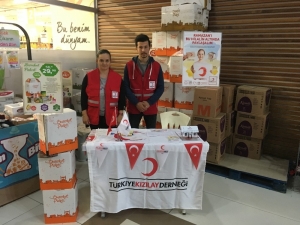 Kızılay’dan İhtiyaç Sahiplerine Gıda Kolisi Kampanyası