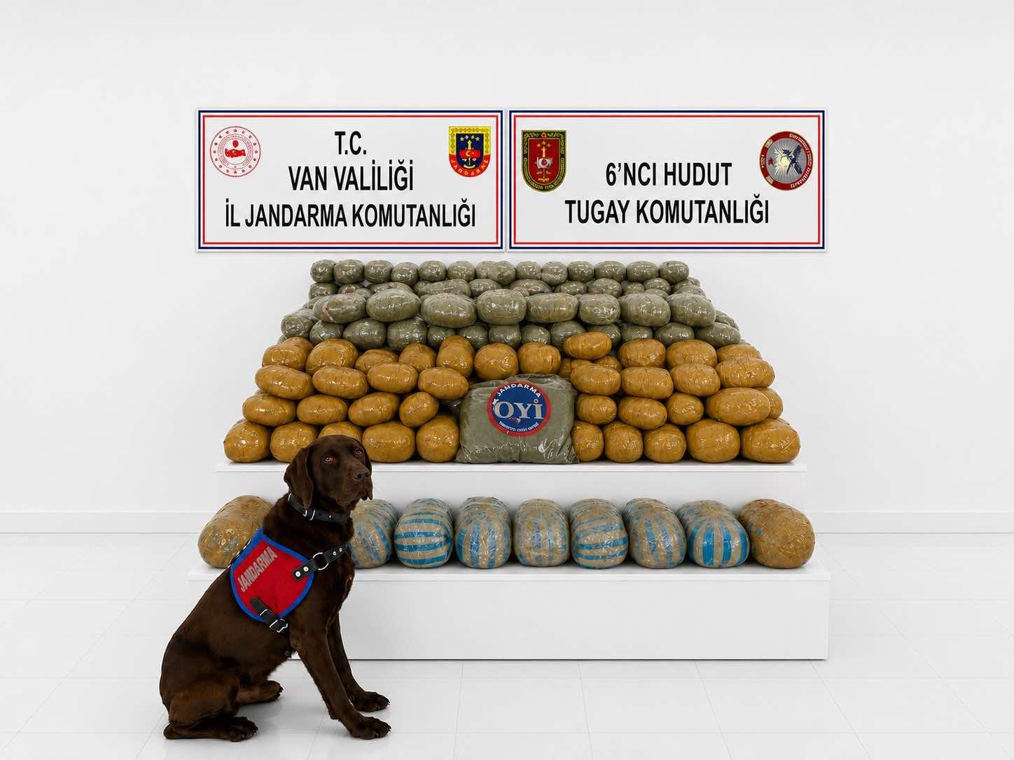 van-da-291-kilogram-toz-esrar-ele-gecirildi