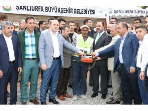 Birecik Şehir Parkı’nın Temel Atma Töreni Yapıldı