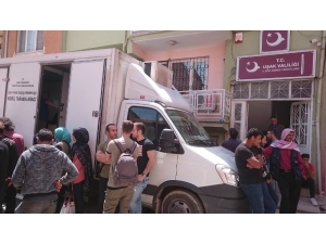 Uşak’ta Yüzlerce Sığınmacı Verem Taramasından Geçirildi