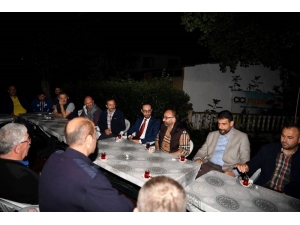 Başkan Üzülmez’in Mahalle Gezileri Devam Ediyor