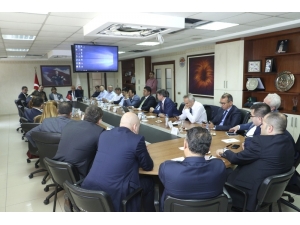 Mtso Yönetimi, Banka Temsilcileriyle Bir Araya Geldi