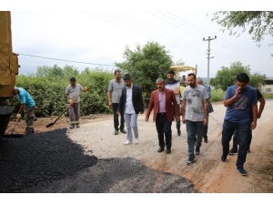 Alandüzü’nde Asfalt Bayrama Kadar Bitecek