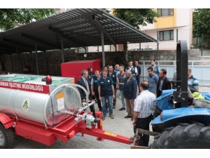 Tosya’da 26 Köye Yangına Müdahale Tankeri Teslim Edildi