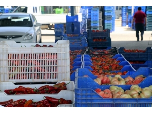 Antalya Sebze Halinde Ramazan Durgunluğu