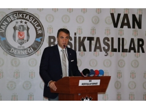 Fikret Orman, Van Beşiktaşlılar Derneği’ni Açtı