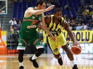 Tahincioğlu Basketbol Süper Ligi Play-off: Fenerbahçe Doğuş: 98 - Banvit: 93