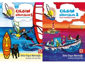 Defne Ongun Müminoğlu’nun, Çılgın Sörfçüler Roman Dizisi Raflarda