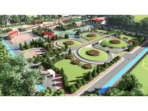 Şanlıurfa’da Türkiye’nin En Büyük Çocuk Trafik Parkı Yapılıyor