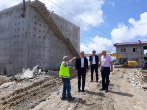 Başkan Cüneyt Yemenici Yeni İçme Suyu Arıtma Tesisini Yerinde İnceledi